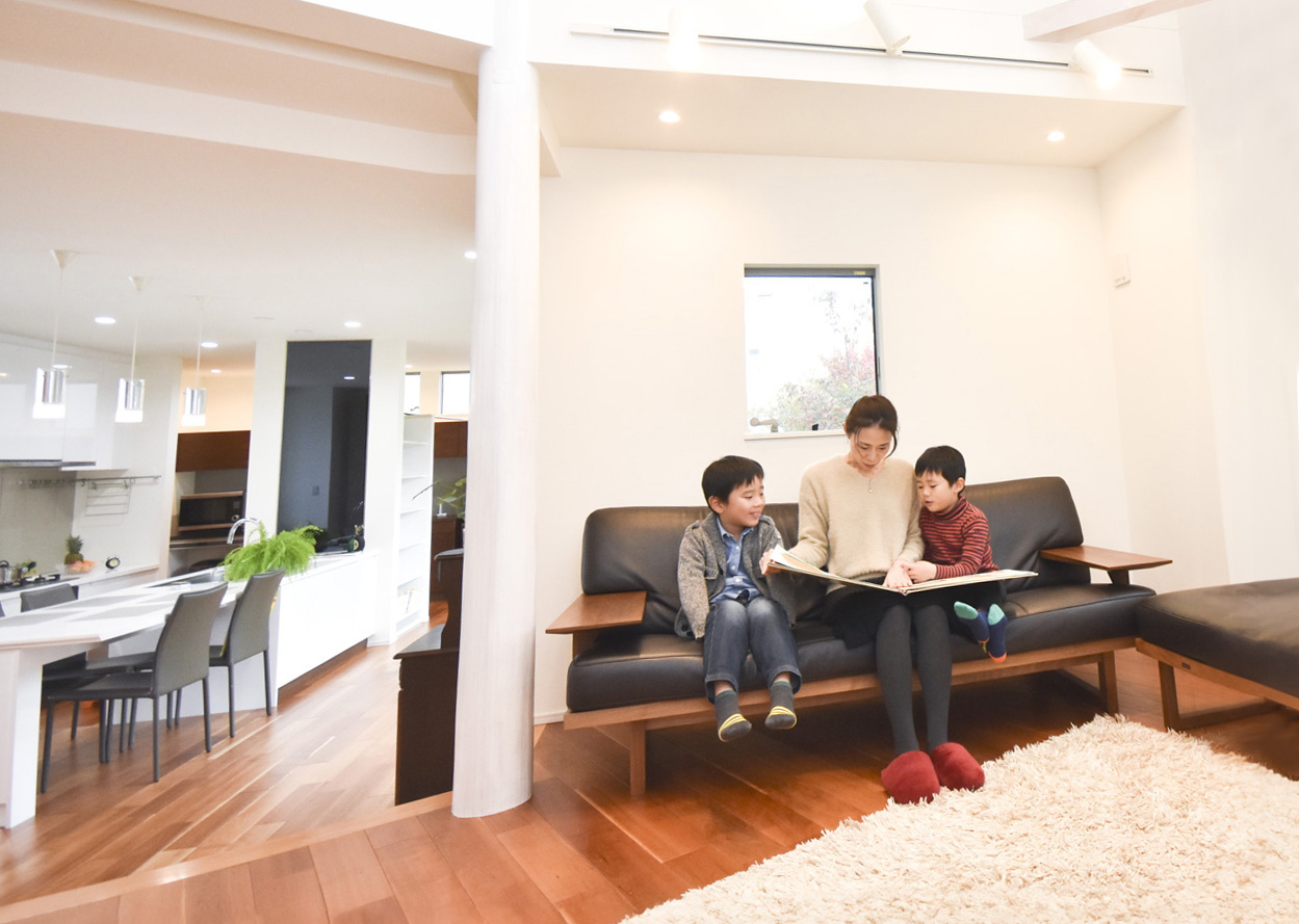 玉善の注文住宅 | 【注文住宅施工事例】キッチンがご家族の中心になる家Part.2